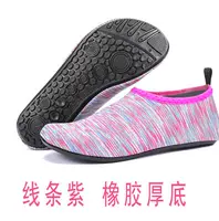 Линия фиолетовая резиновая подошва