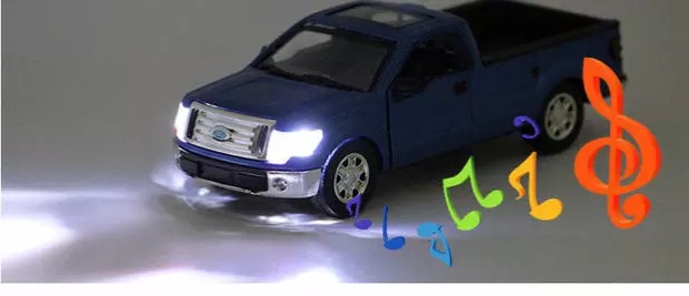 Xe bán tải Ford F150 hợp kim kỹ thuật xe tải xe tải đồ chơi xe mô hình trẻ em kim loại kéo xe - Chế độ tĩnh đồ chơi trẻ em