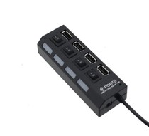 USB Hub usb hub four ports with independent switch HUB USB2 0 splitter extension hub