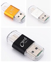type-c mobile phone reader OTG adapter mobile phone computer USB dual-purpose mini TV card reader