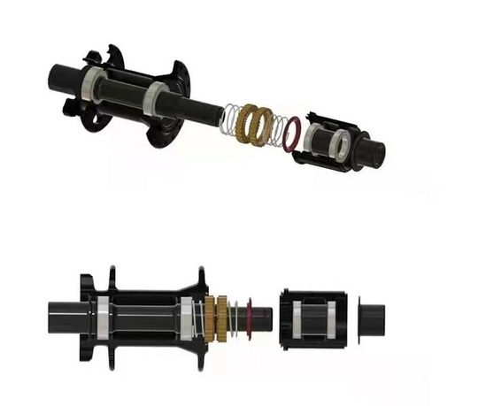 Juego de ruedas de bicicleta con trinquete planetario de rueda libre, 60T, adecuado para reparación de alta precisión de buje DT 350 240 180