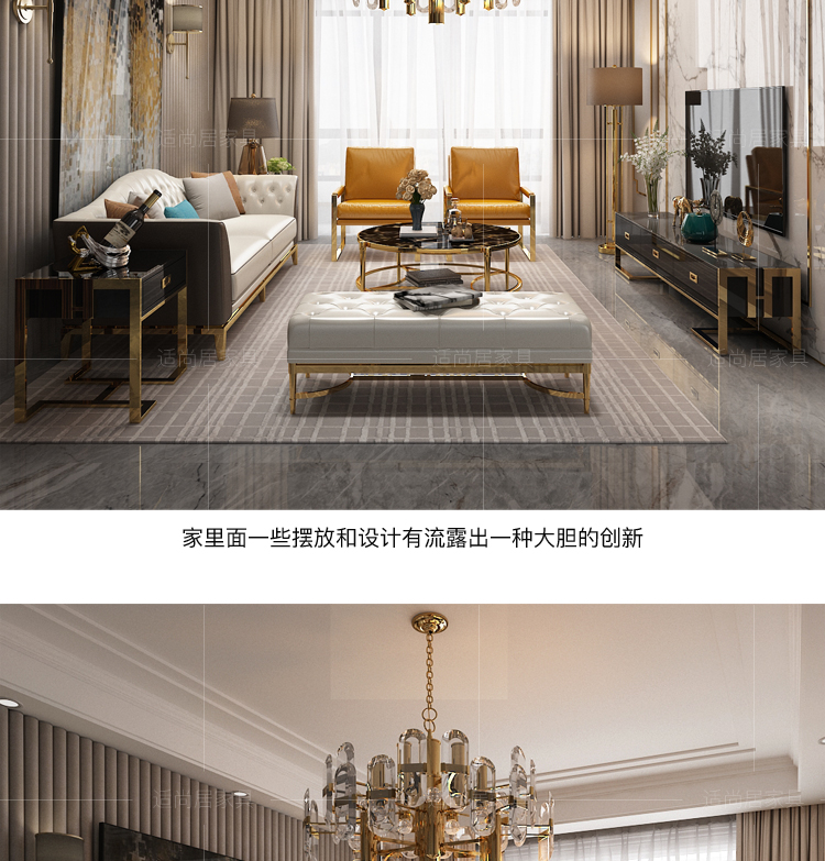 Sau khi ánh sáng sang trọng sofa da hiện đại của Mỹ căn hộ nhỏ da nhỏ gọn thời trang ba đôi chữ số kết hợp phòng khách sẵn sàng - Ghế sô pha bộ ghế sofa gỗ