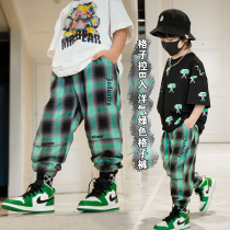 (Weak Code Clearance) Kid Summer 2021 Boys New Korean Style Casual Pants Middle Boys Pants Fashion