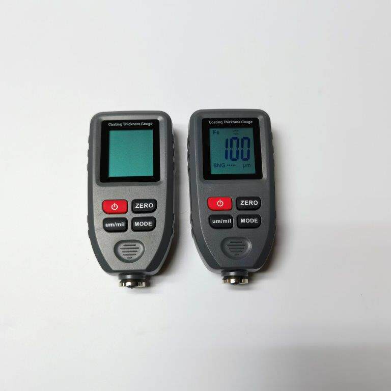 Spot supply TC660 coating thickness gauge integrated used car paint thickness gauge iron and aluminum dual-purpose film thickness gauge