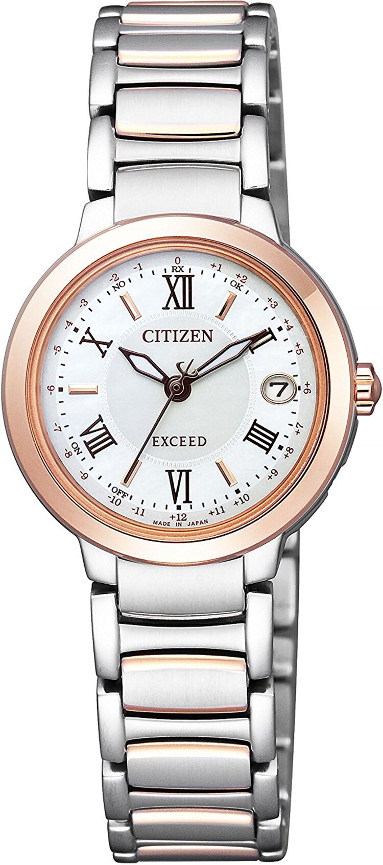 CITIZEN men and women couples wedding watch radio wave ES9320-52W ES9324-51W ES9334-58W