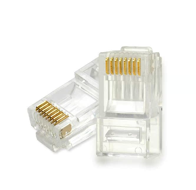 New products Internet Crystal Head 5e Internet Crystal Head RJ45 Crystal Head Super Five Class Crystal Head B Number 100