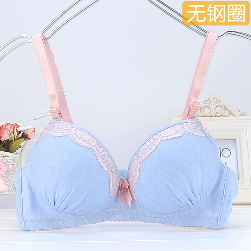 Cô gái dễ thương áo ngực không có vòng thép phát triển học sinh trung học cơ sở điều chỉnh đồ lót mỏng khuôn áo ngực