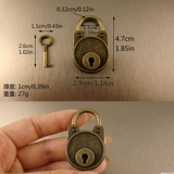 呈宇 Сумка, маленький замок для ящиков с ключом
