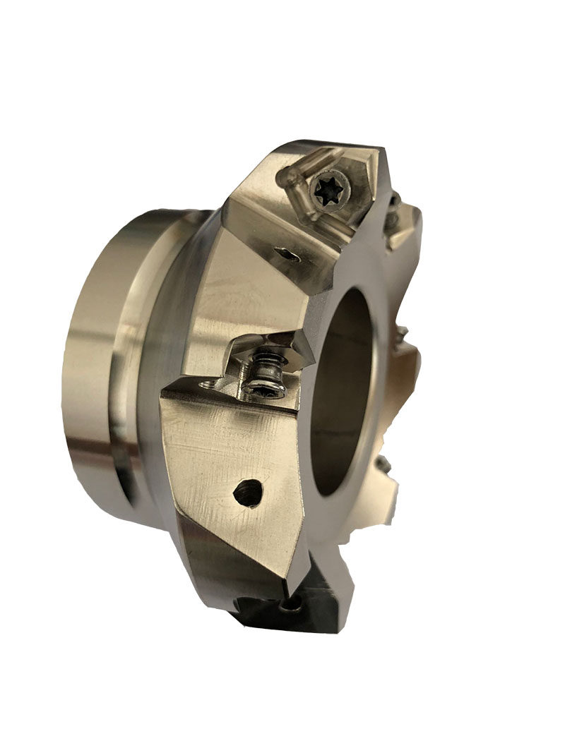 Fast Fast Feed Milling Cutter Pan MFWN90 Degree Double Sided 6 Angle Plane Heavy Cutting WNMU08 Fast forward milling to the blade