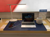 3 6 Huawei experience store laptop non-slip leather pad Speaker Lamp demonstration desktop leather pad non-slip pad