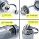 Fuguang Extra-Large Capacity Sports Water Bottle, Student Drop-Resistant and High-Temperature Resistant Water Cup, Men's Construction Site Tea Cup 2000ml
