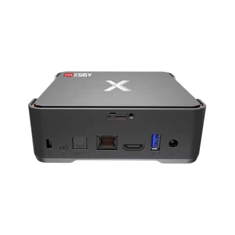 bộ phát wifi ko dây A95X MAX S905X2 Trình phát Android 8.1 Chức năng ghi âm hai băng tần Gigabit có thể thêm đĩa cứng bên trong - Trình phát TV thông minh cục phát wifi mini