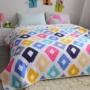 Bông đầy màu sắc mùa xuân và mùa thu được nhồi bông bằng bông điều hòa quilting đôi được giặt bằng chăn mùa hè ga trải giường mùa hè