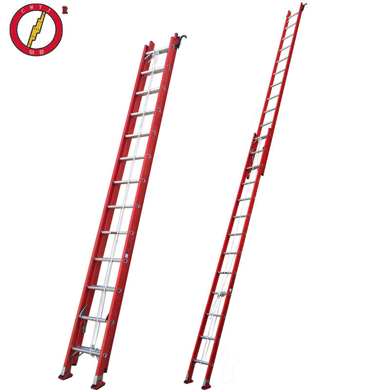 Chuangming plate 2 meters insulated 150KG scaling ladder 12 8KG ladder household ladder insulation ladder elevator