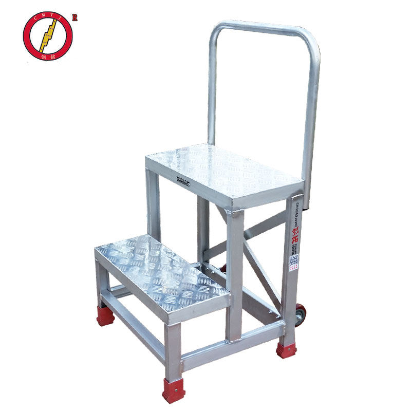 Stepping aluminum ladder step ladder stage ladder 2 step stairs aluminum alloy climbing ladder three steps