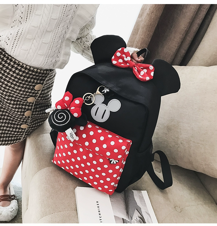 Ba lô Mickey Minnie dễ thương cho trẻ em Ba lô thời trang Nam nữ nhẹ nhàng đi du lịch ba lô - Túi bé / Ba lô / Hành lý