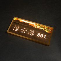 Hotel Luminescent Room Bed Box Room Hotel Bankroom Lighting LED LED Lighting