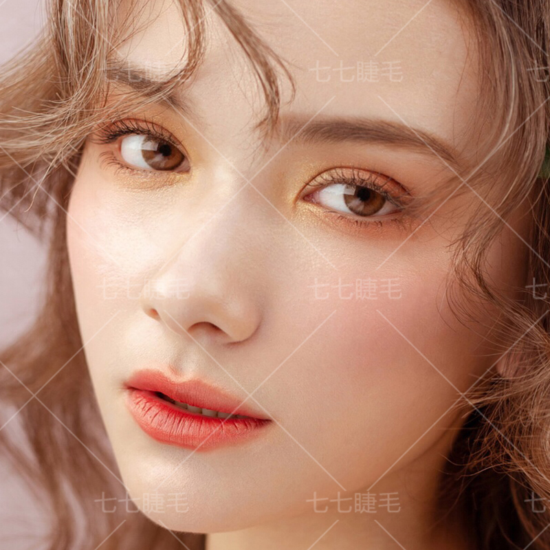Lông mi giả được phân đoạn Dễ dàng sử dụng phù hợp miễn phí Phù hợp tự nhiên được khuyến nghị 54 cụm lông mi trên - Lông mi giả keo gắn mi giả