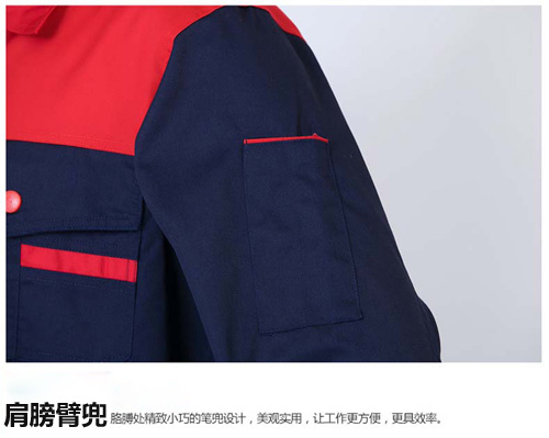 Mùa thu và mùa đông overalls quần áo nam tùy chỉnh phù hợp dài tay chống dày nhà máy xưởng xưởng quần áo bảo hiểm lao động quần áo áo sơ mi kiểu đồ bộ may vải thun bông