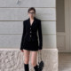 Small fragrant style suit, thick suit jacket, elegant short skirt