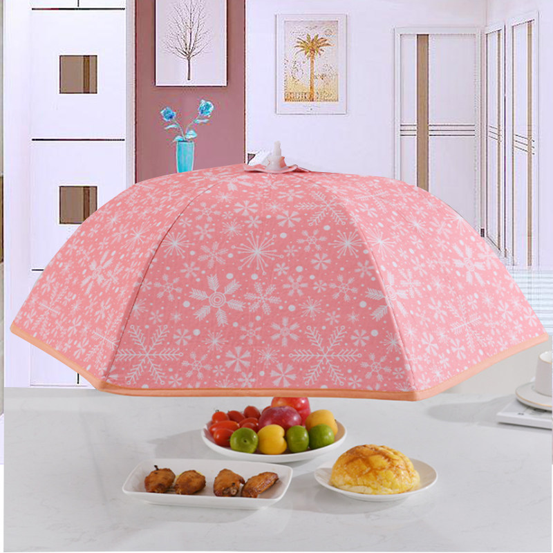 Winter dustproof vegetable cover insulation vegetable cover household large rice cover vegetable cover foldable Japanese thickened aluminum film cover