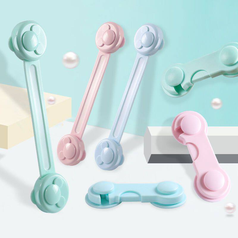 Anti-Baby Drawer Lock Children Safety Lock Cabinet Door Baby Cabinet Freezer Lock Protective Safety Buckle Snap Lock Grip-Taobao