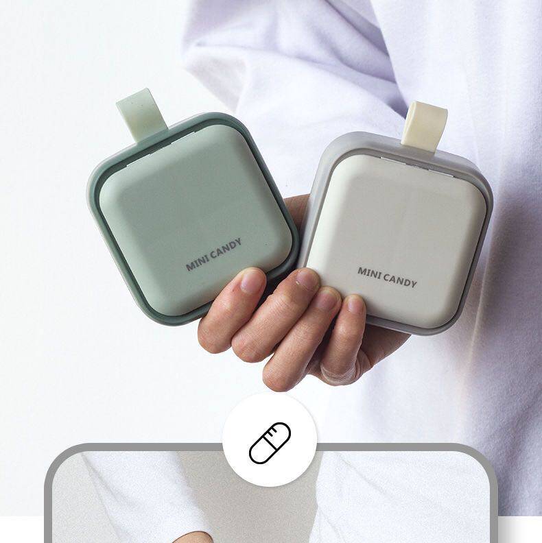 A week of seven days Mini travel with portable small medicine boxes Japan cute 7 g health products Packaging Kits