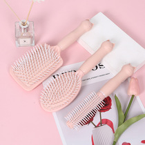 Hairdressing air cushion comb scalp massage comb set anti-static smooth hair air bag plastic curly hair comb ribs comb home