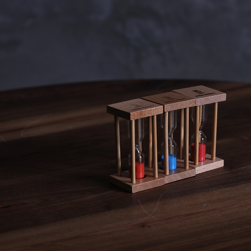 Accessories timing hourglass one, three minutes, five minutes optional