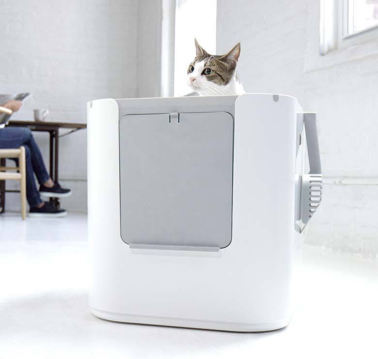 In Stock American Modkat New Cat Litter Box XL Size Cat Litter Tray High-Quality Cat Litter Box Understated Fashion