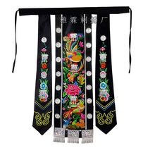 New Miao silver jewelry embroidered belt ethnic minority clothing travel photography skirt accessories ethnic style photography belt