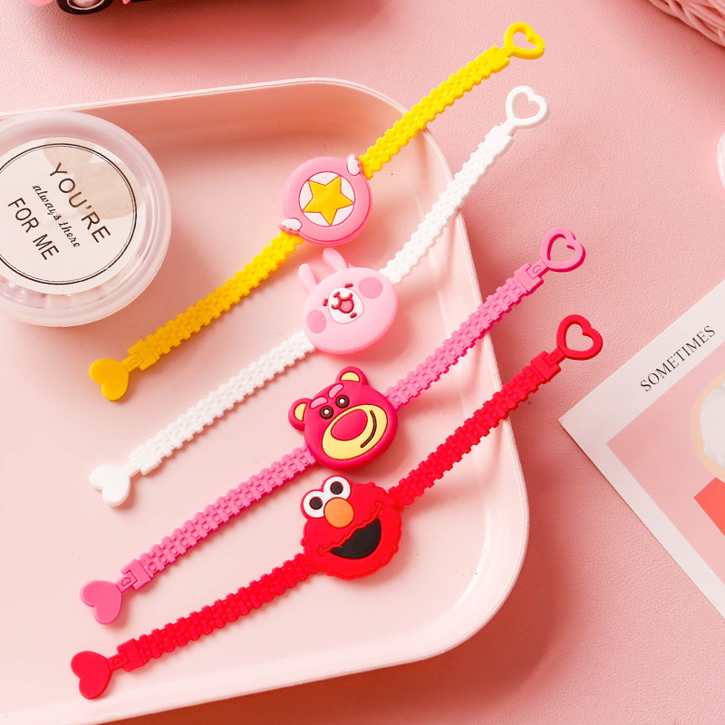 Y-axis cartoon hand ring adorable bestie decorate hand alchemy fun retro child small hands ring Tuilly girl's heart