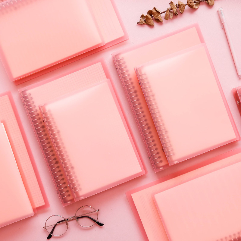 Y-axis days Department minimalist loose-leaf This detachable PP Living page clip b5 large number notebook A5 notepad Handbooks This