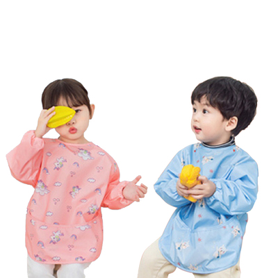 宝宝罩衣儿童吃饭围裙防水防脏