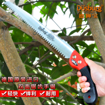 New Imported Fruit Tree Saw Germany De Lion Treasure Garden Saw Pruning Multifunctional Woodworking Hand Logging Hand Saw