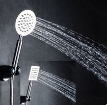 Thin stainless steel pressurized shower shower head hand spray shower head seat shower head seat sub rain shower head tube set