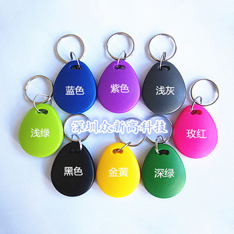 ID copy keychain T5577 buckle EM4305 card ID rewritable induction magnetic card 125k250k375k500k