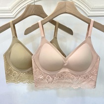 Ancient Crown Princess 45424 Beauty back harness Breast Padded Bra Lace Slim vest No steel ring to woo the unscarred lingerie woman