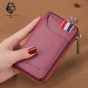 Cũ người đàn ông đầu túi chìa khóa nữ 2018 new retro da đơn giản đa chức năng eo treo ladies xe móc chìa khóa túi