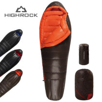 New autumn and winter stone down sleeping bag warm and cold duck down adult reindeer 3 0 thickened can be spliced camping sleeping bag