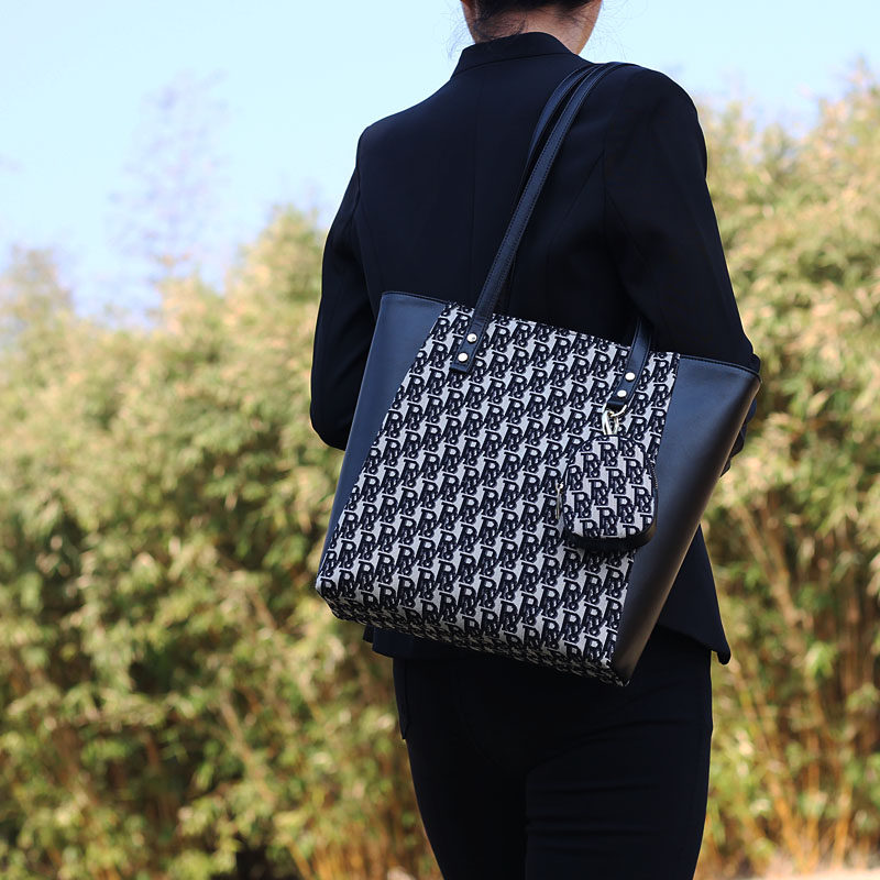 2021 new fashion high-end canvas large bag large-capacity mother bag casual tote bag women's shoulder bag