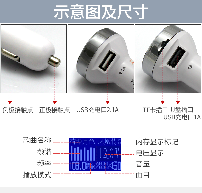 củ phát wifi 3g Suolang xe MP3 máy nghe nhạc Bluetooth thu âm rảnh tay gọi thuốc lá bật lửa U đĩa nhạc xe hơi - Trình phát TV thông minh modem 5ghz