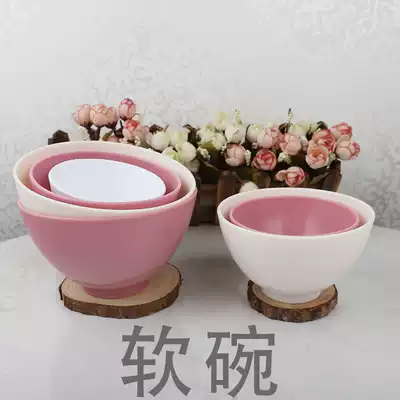 Special soft film bowl for beauty salon Rubber beauty tool film bowl