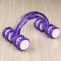 Body roller massager full body massage wheel thin leg thin waist cervical spine massager hand push massage