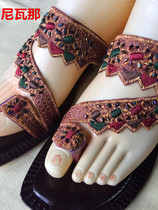 New Pakistan Nepal handmade cool drag famous ethnic hand-sewn cowhide 