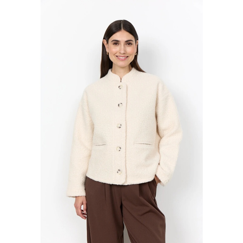 Scandinavian Single-Piece Autumn and Winter Stand-Up Collar Teddy Velvet Jacket Warm Outwear Women's Long-Sleeved Furry Short Large Size Top Scandinavian Single-Piece Autumn and Winter Stand-Up Collar Teddy Velvet Jacket Warm Outwear Women's Long-Sleeved Furry Short Large Size Top