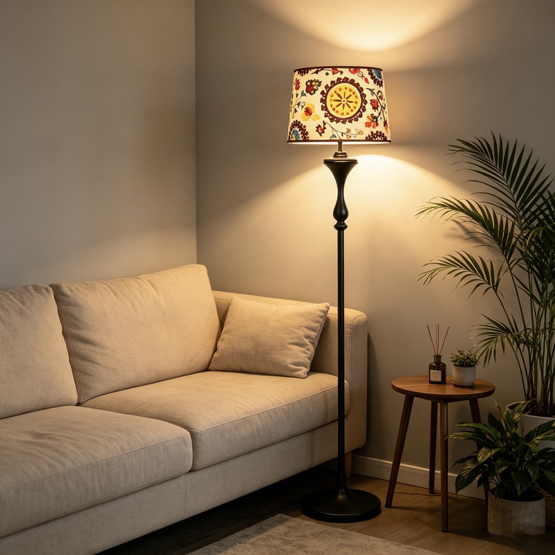 American Retro Fabric Floor Lamp for Living Room, Bedroom, Bedside, Corner, Sofa, Coffee Table, Antique Style Remote Control Floor Lamp American Retro Fabric Floor Lamp for Living Room, Bedroom, Bedside, Corner, Sofa, Coffee Table, Antique Style Remote Control Floor Lamp