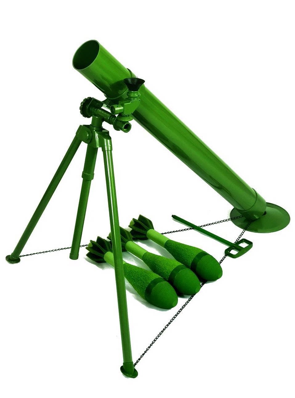 Игрушечный миномет с лебедкой Army Green