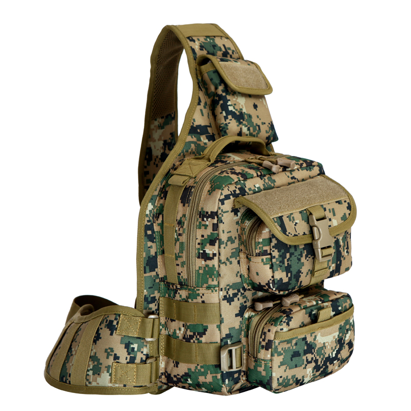 Emperor Wu Column Ranger Riding Backpack Outdoor Shoulder Bag Tactical Big Chest Bag IPAD4 Photography Bag Messenger Bag