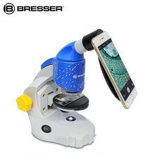 德国Bresser儿童显微镜小学生物专业科学实验光学便携玩具礼物